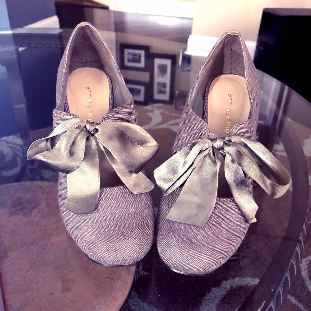 Ann Marino Anthropologie Grey 8M